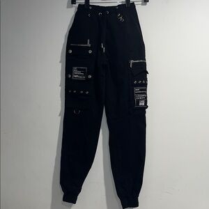 MANIERE DE VOIR Cargo chain pants